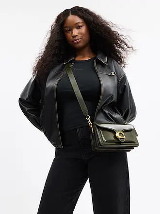 COACH | Ledertasche - Umhängetasche TABBY 26 | olive